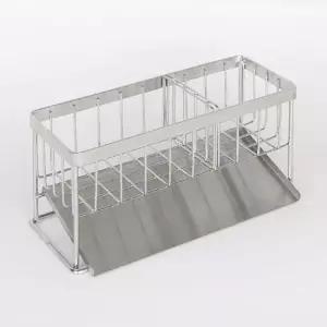 물빠짐 수세미 거치대 1P 싱크대 행주걸이 수납 선반 싱크대거치대 수세미거치대 행주걸이