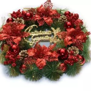 크리스마스 원형 벽 트리 40cm 크리스마스 크리스마스선물 크리스마스홈데코