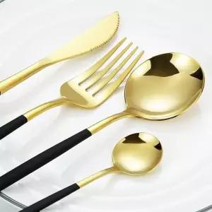 고품질 테이블 세팅용 양식기 커트러리 6인용 24P 디너세트 포크숟가락세트 숟가락나이프세트 (WFJ2R9K)