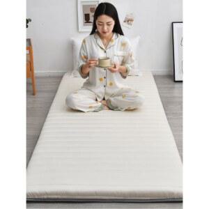 기숙사 싱글 매트리스 1인용 가정용 단체용 라텍스 접이식 90x200CM 깔개 두께