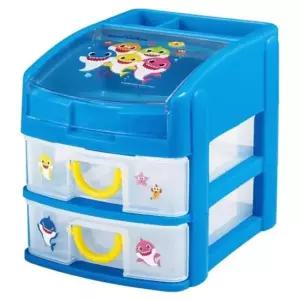 핑크퐁 아기상어 3단 액세서리 소품 수납 서랍장 소품수납함 액세서리정리함