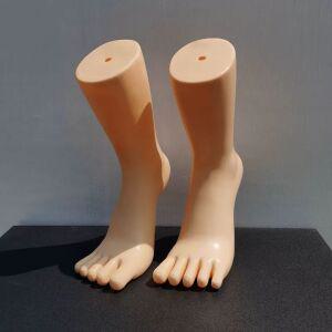발가락 양말 마네킹 발목 매장 모형 스타킹
