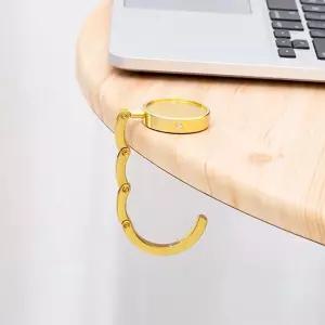 360도 회전 휴대용 가방 걸이 후크 책상 스탠드 책가방 거치대 자석 무타공 고리 핸드