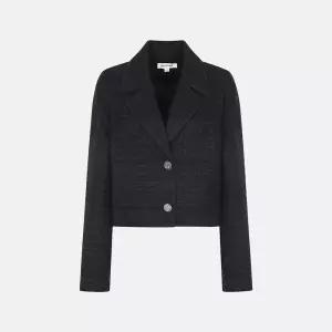 나이스클랍 트위드 카라 자켓  A233PWJ812