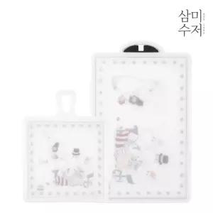 [삼미수저] 무민 더키친 항균도마세트 2P (중+소)