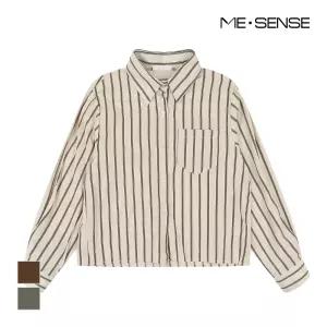 [미센스] ST패턴 니트숄 블라우스_MB3XBLMG01Y