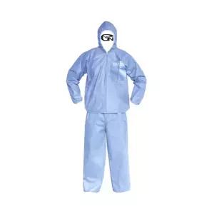 [가드맨] CS 보호복 방역복 파란색 투피스 1벌