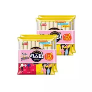 롯데햄 키스틱 400g+400g 2세트 총 64개입