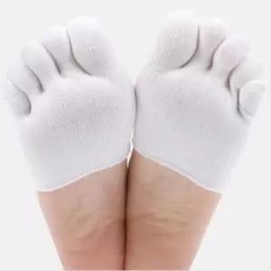 2켤레 남성 여성 향균 발가락 속 양말 언더 이너 삭스/커버/덧신/토시/덧버선/토우/샌들/앞꿈치/앞발/여자