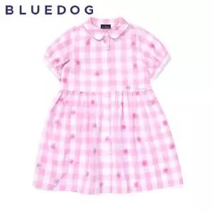 [블루독] 체크 퍼프 원피스 (PK) (택가159000원)