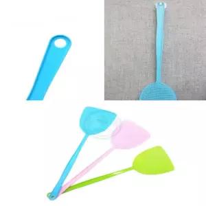 믿고사는잡화점 컬러 파리채 캠핑모기채 집안날파리