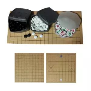 인효 접이식 일반형 바둑 장기 판 40x40cm 알포함/세트/유아/보드게임/초등/장난감/미니게임/원목/바둑판