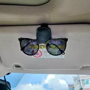클립 차량용 거치대 블랙 선글라스 차량용선글라스거 차량용선글라스거치대