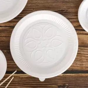 이라이프일회용접시10개입 23cm)종이그릇 일회용그릇 위생그릇 위생접시 종이접시