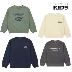 [탑텐키즈](마산점)남아) 테리 가먼트다잉 스웨트셔츠 MKF4TR1201