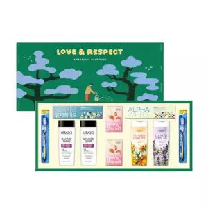 애경 다온 14호 선물세트 샴푸 바디워시 치약 세트 쇼핑백 포함