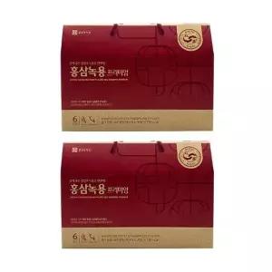 종근당건강 홍삼녹용 프리미엄 50ml x 30포 x 2박스