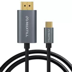 맥스틸 MC-CH C타입 to HDMI 모니터 연결 케이블 2M 선 미러링 스마트폰 노트북 영상 티비 OTT