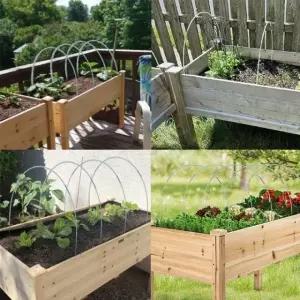 농사 부직포 한냉사 텃밭 덮개 설치 (WFK15O5)