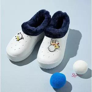 귀여운털실내화 국산 거실화 겨울 슬리퍼 거실 룸슈즈 학교 방한 겨울용 털화 에바fdg777
