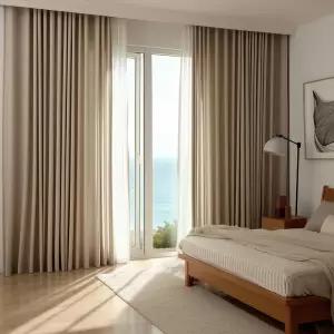 브리즈 형상기억 암막커튼 핀형 150x200