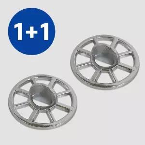 고품질 크롬 욕조망35mm 배수구 머리카락 거름망 2개 (WFK77LW)