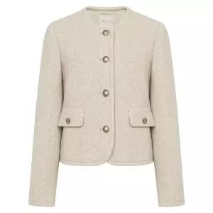 [케네스레이디](광주신세계)[BYLYNN][케네스레이디]매튜브 라운드넥 울 자켓 EGJKOK9900