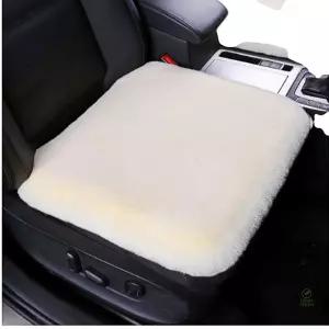 겨울용 자동차 방석 털 방석 양모 쿠션 넓은 승용차 SUV 방석