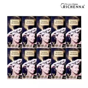 리체나 샴푸형 3분 염색제 10박스