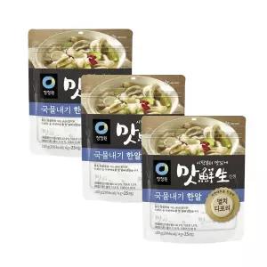 청정원 맛선생 국물내기 한알 멸치디포리 100g(4g 25개입) x 3개