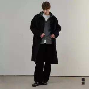 [택가 239,000원] 마인드브릿지 울혼방발마칸오버핏롱코트 MZCA71A1