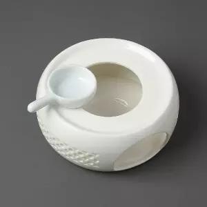 도자기 차데우기 티워머 흰색 온도유지 (WF2912C)