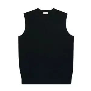 [오스틴리드]AUSTINREED HC06 (이월상품)네이비 방모 V넥 베스트 AWP24301 (42516390)