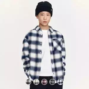[지오다노주니어] 03045903 플라넬 긴팔 셔츠