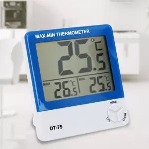 DT75 디지털 최고/최저 온도계 온도기 탁상용온도계 미니온도계 가정온도계