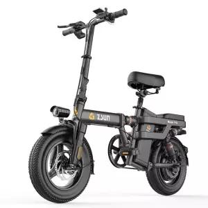 스프링안장 전기자전거 서스펜션 미니벨로 전동자전거