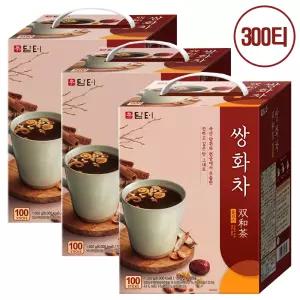 담터 쌍화차 플러스 100티X3개 / 대용량 전통차 / 생강차 대추차 유자차