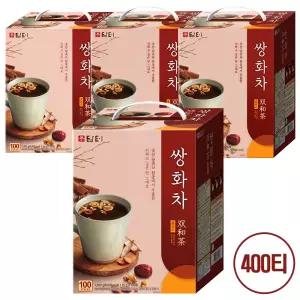담터 쌍화차 플러스 100티X4개 / 대용량 전통차 / 생강차 대추차 유자차
