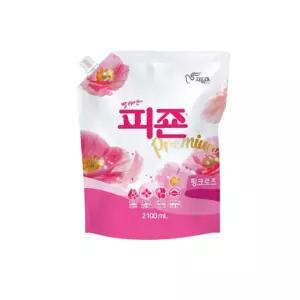 피죤 섬유유연제 리필 핑크로즈 2.1L
