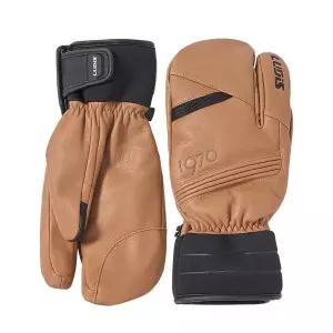 [루디스] 스노우프로 LUPDUG03 브라운 스키 보드 삼지 방한 가죽 장갑