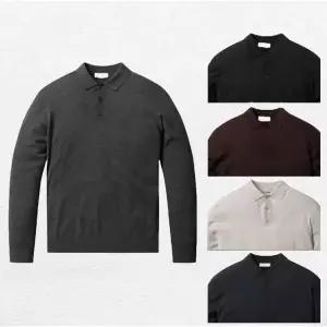 [폴햄]남성 캐시블렌드 솔리드 카라 니트 PHF4ET1010