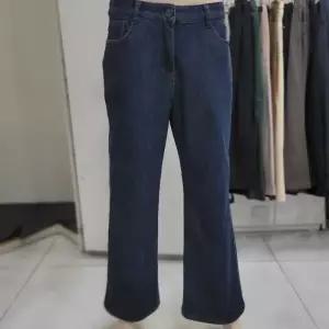 크로커다일레이디 DP01 와이드부츠데님팬츠 도톰한기모의힙업와이드부츠컷데님팬츠 CL