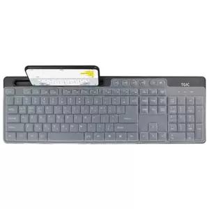 TGIC) 블루투스+무선키보드(2.4GH)TGC-BK1000/기계식/키보드/저소음/무선/세트/미니/태블릿/컴퓨터/자판