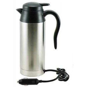 차량용 커피포트 화물차 시거잭 전기 승용차 캠핑 스테인레스 캠핑용 휴대용 대형 충전식