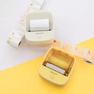 [아가드] 이지 라벨프린터 네임 스티커 라벨기 휴대용 무선 미니 프린터기