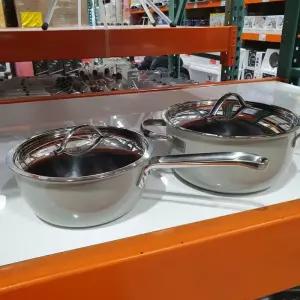 코스트코 에델코첸 냄비세트 편수냄비 18cm, 양수냄비 20cm 뚜껑 포함 인덕션 마켓송