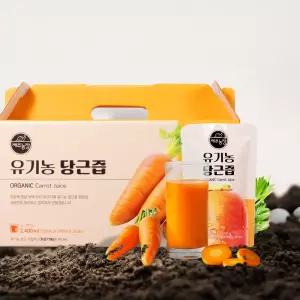 제주농장 NFC 진한 유기농 당근즙 80ml 30포 당근주스