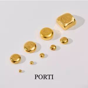 [뽀르띠] 순금 24K 3.75g 주물금 콩알금 투자형 덩어리금 금테크