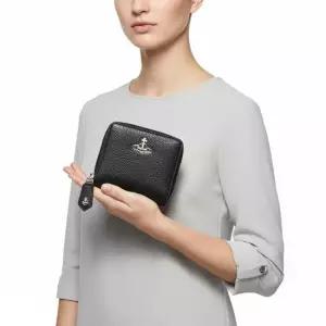 VIVIENNE WESTWOOD 25FW MEDIUM ZIP WALLET  5107004JU S000D N403)  미디엄 지퍼 반지갑)