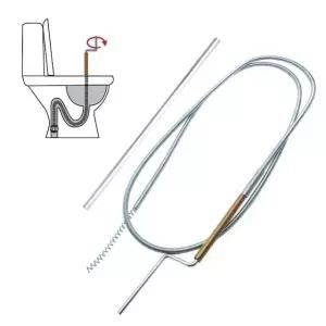 스프링 파이프 뚫어뻥-1.5M 배수관 세면대 변기 배수구청소 하수구뚜러뻥